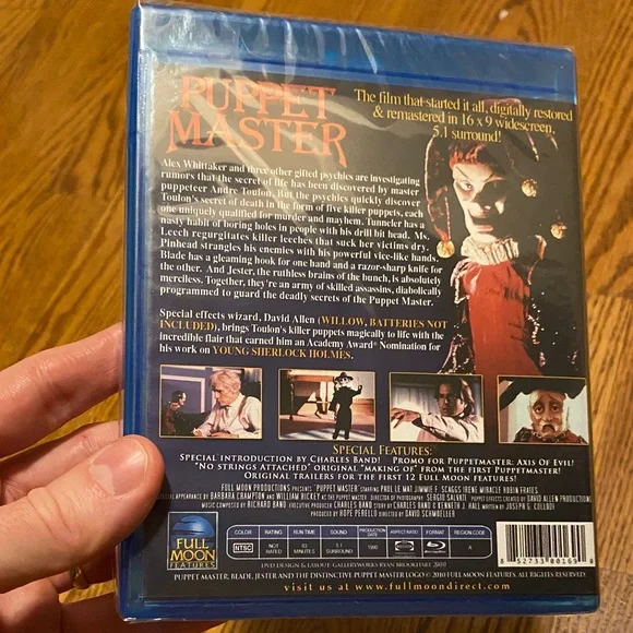 3/$20 Puppet Master Blu-ray - Picture 2 of 3